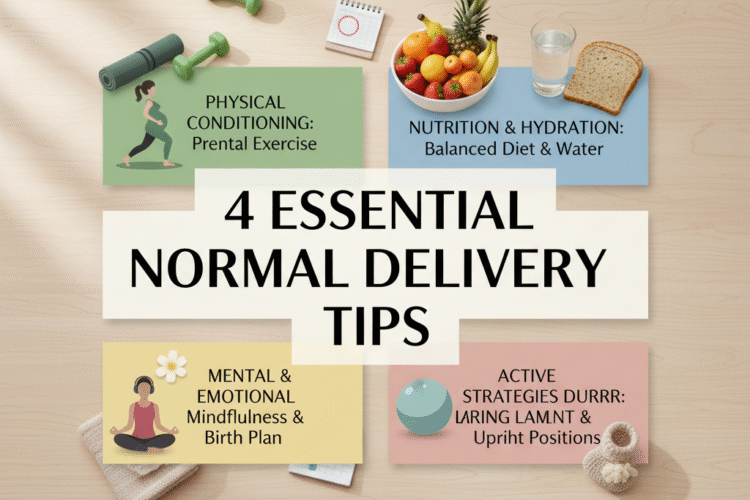 Ditch the Fear: Unlock Your Body’s Power with 4 Essential Normal Delivery Tips