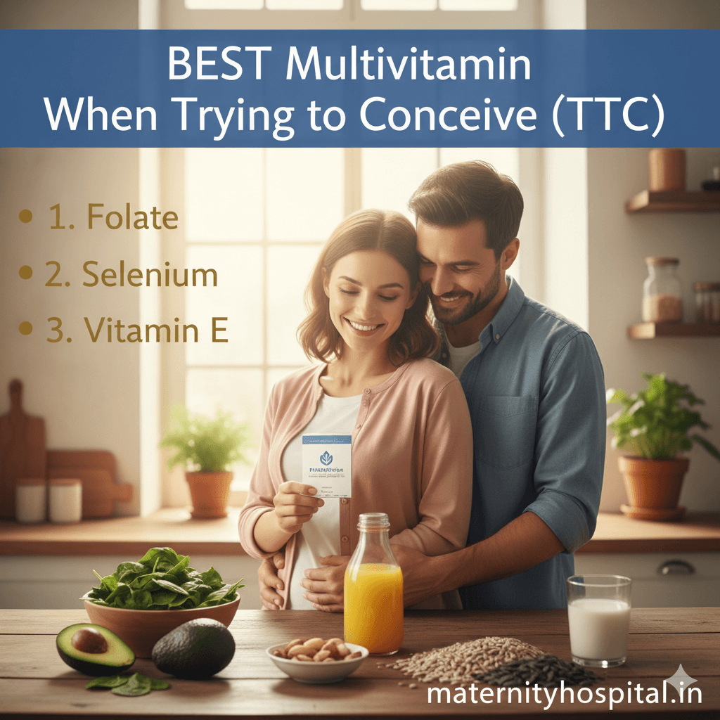The BEST Multivitamin When Trying to Conceive (TTC): 3 Key Nutrients