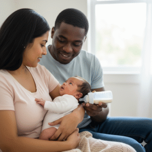 formula feeding babies